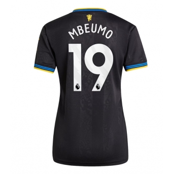 Billige Fotballdrakt Manchester United Bryan Mbeumo #19 Replika Tredjedrakt Dame 2025-26 Kortermet